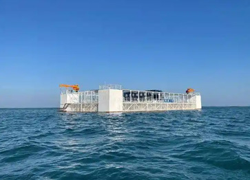 海洋波浪能發電廠項目測繪工程